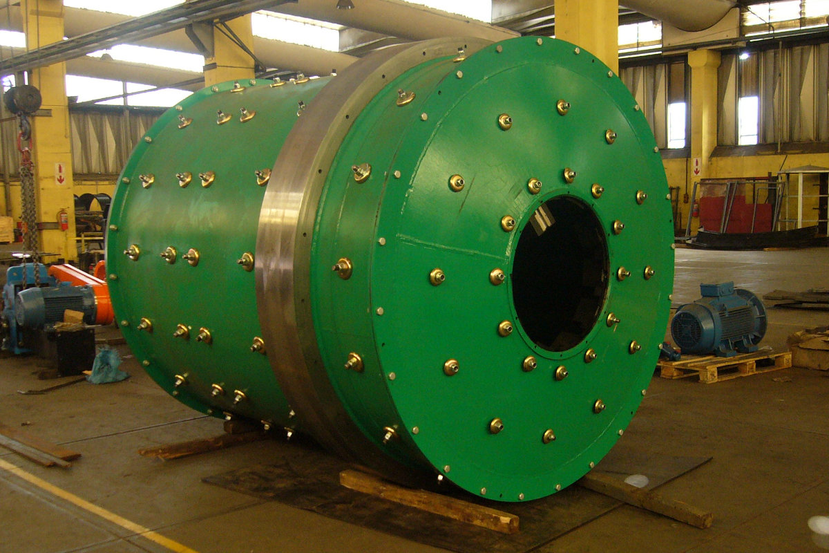 Ball Mill and Scrubber - 1